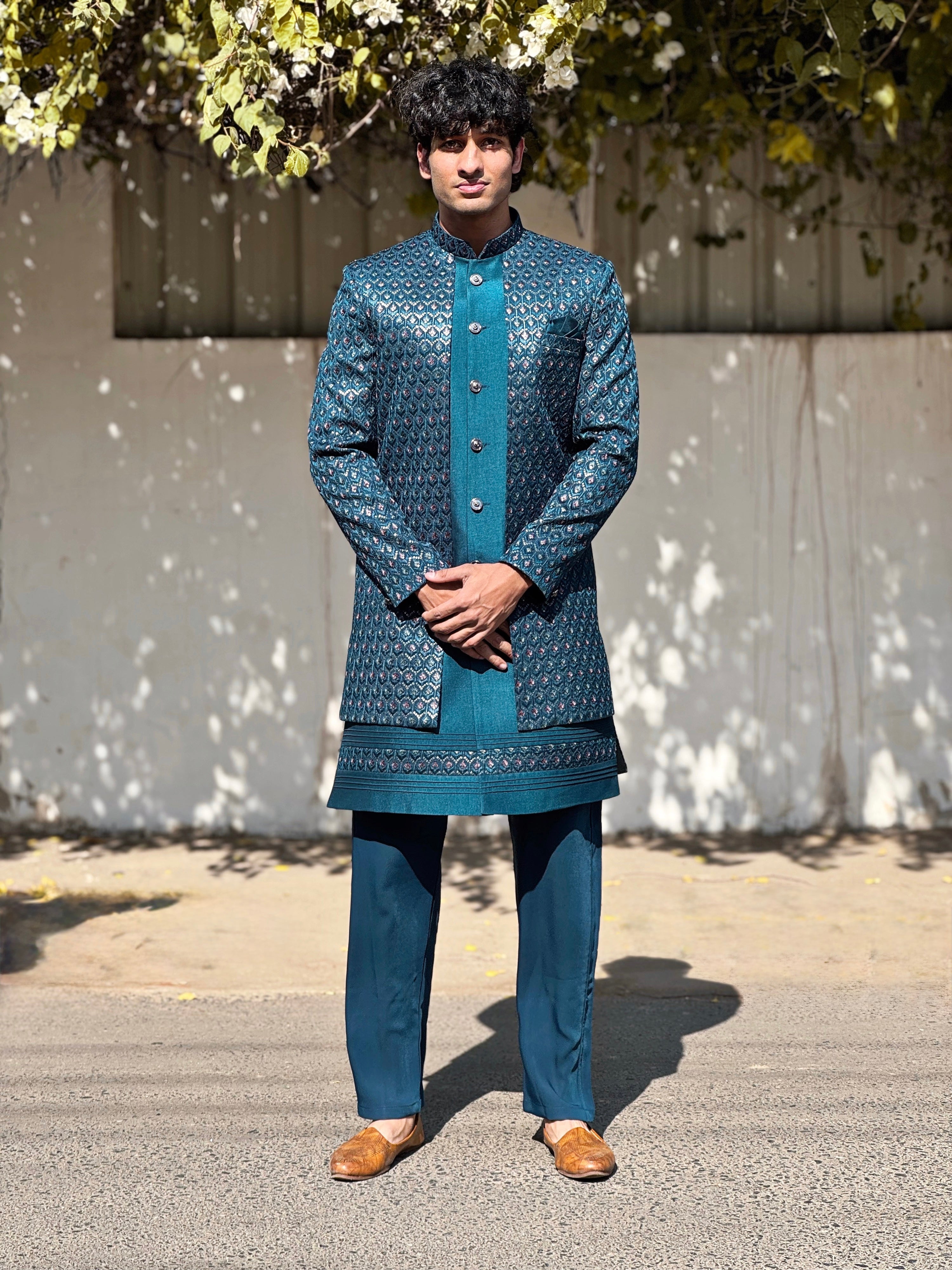 Rama Lucknowi Indo Western Set