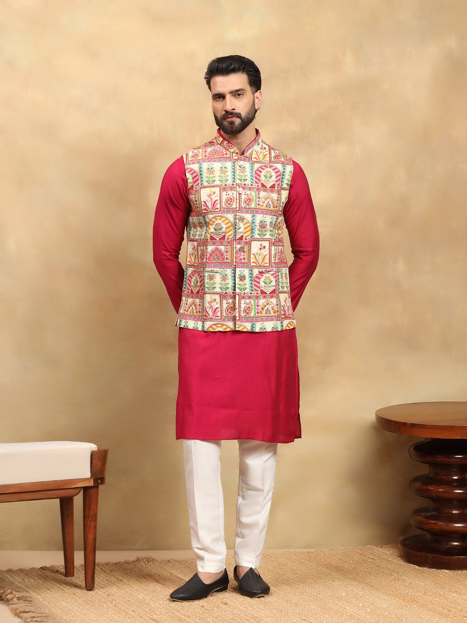 Cherry Pink Multi Koti Set
