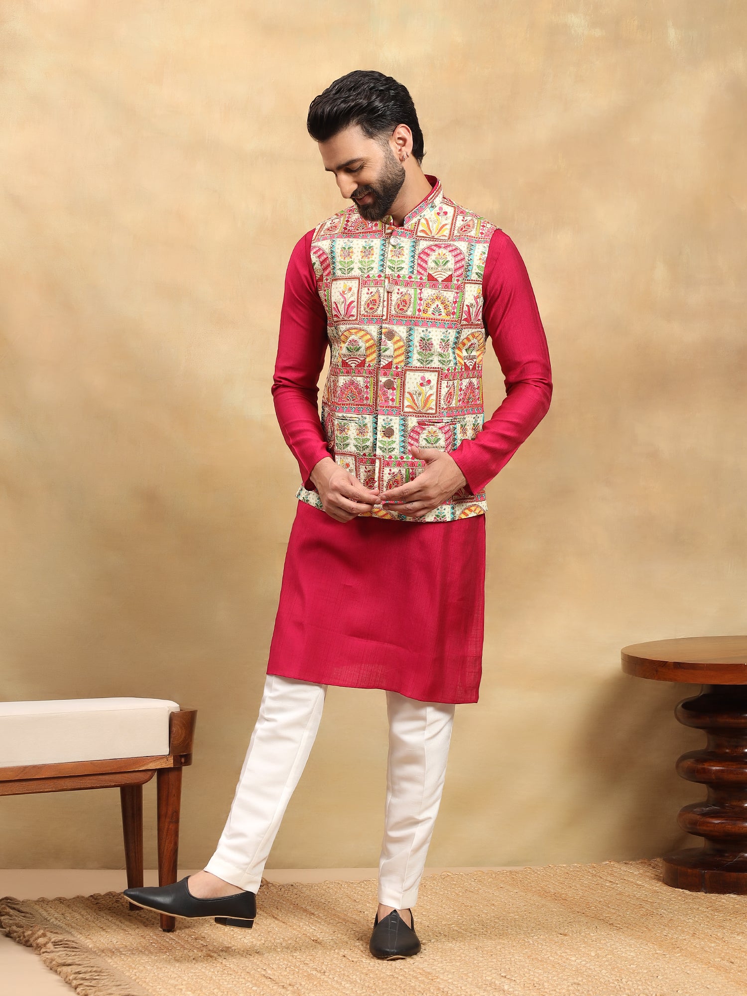 Cherry Pink Multi Koti Set