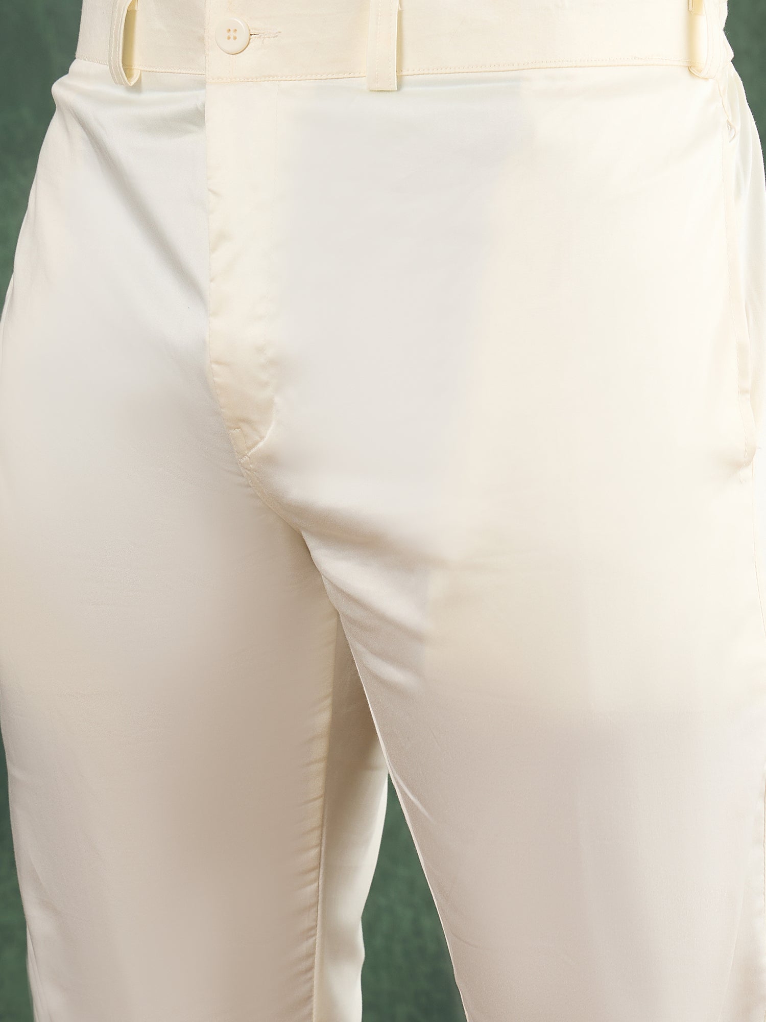 Lilac Silk Embroidered Kurta Trouser Set