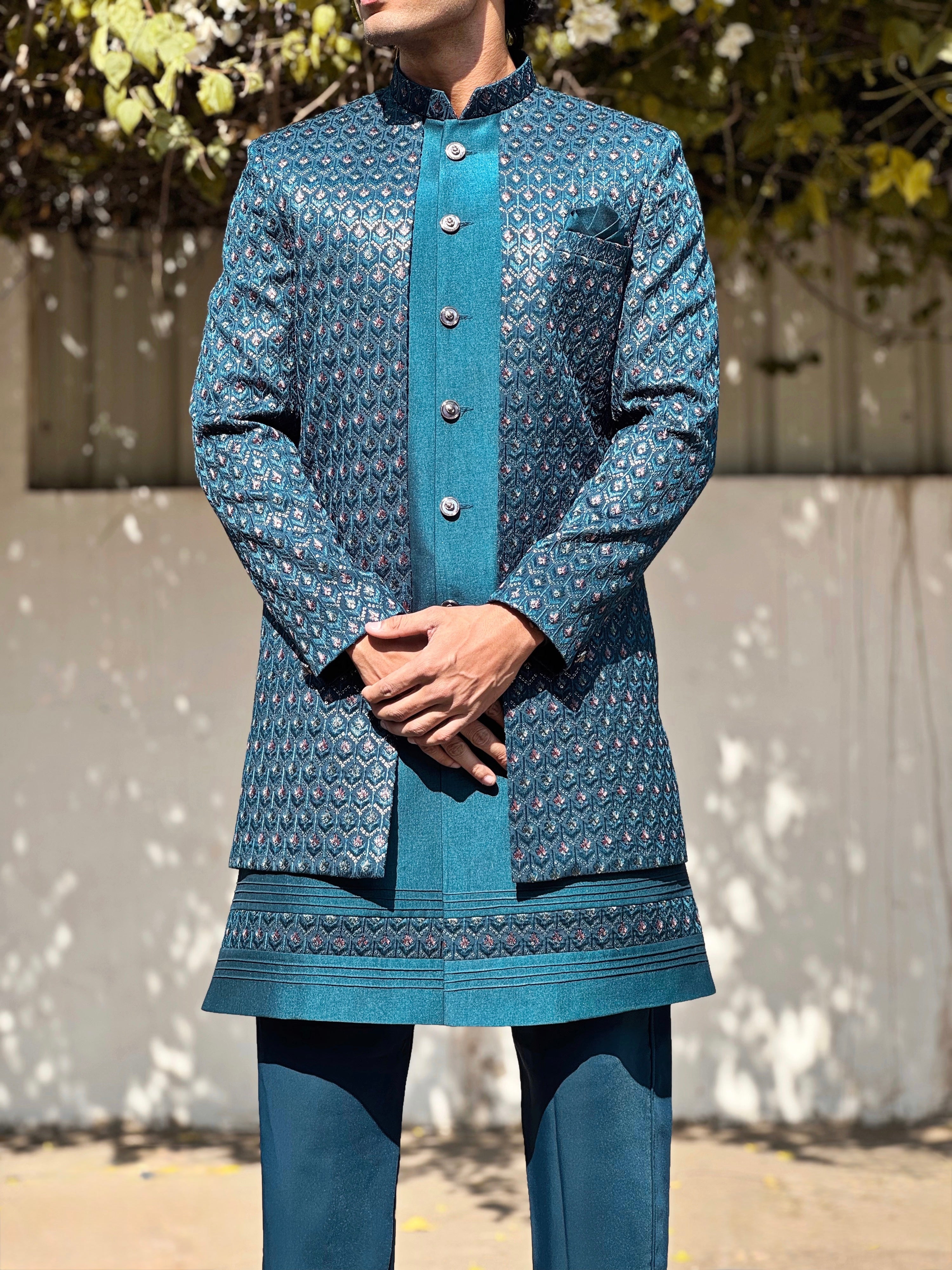 Rama Lucknowi Indo Western Set