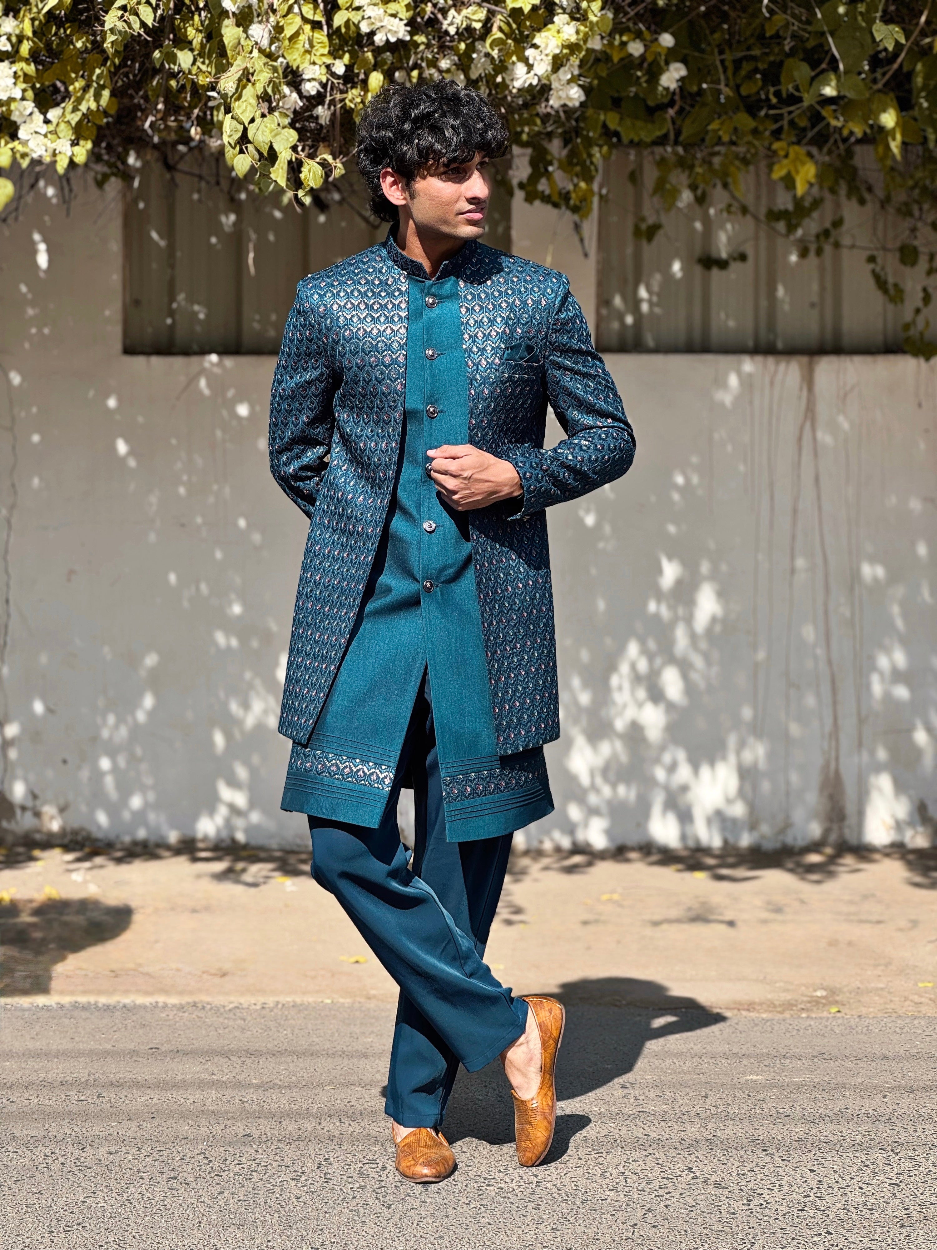 Rama Lucknowi Indo Western Set