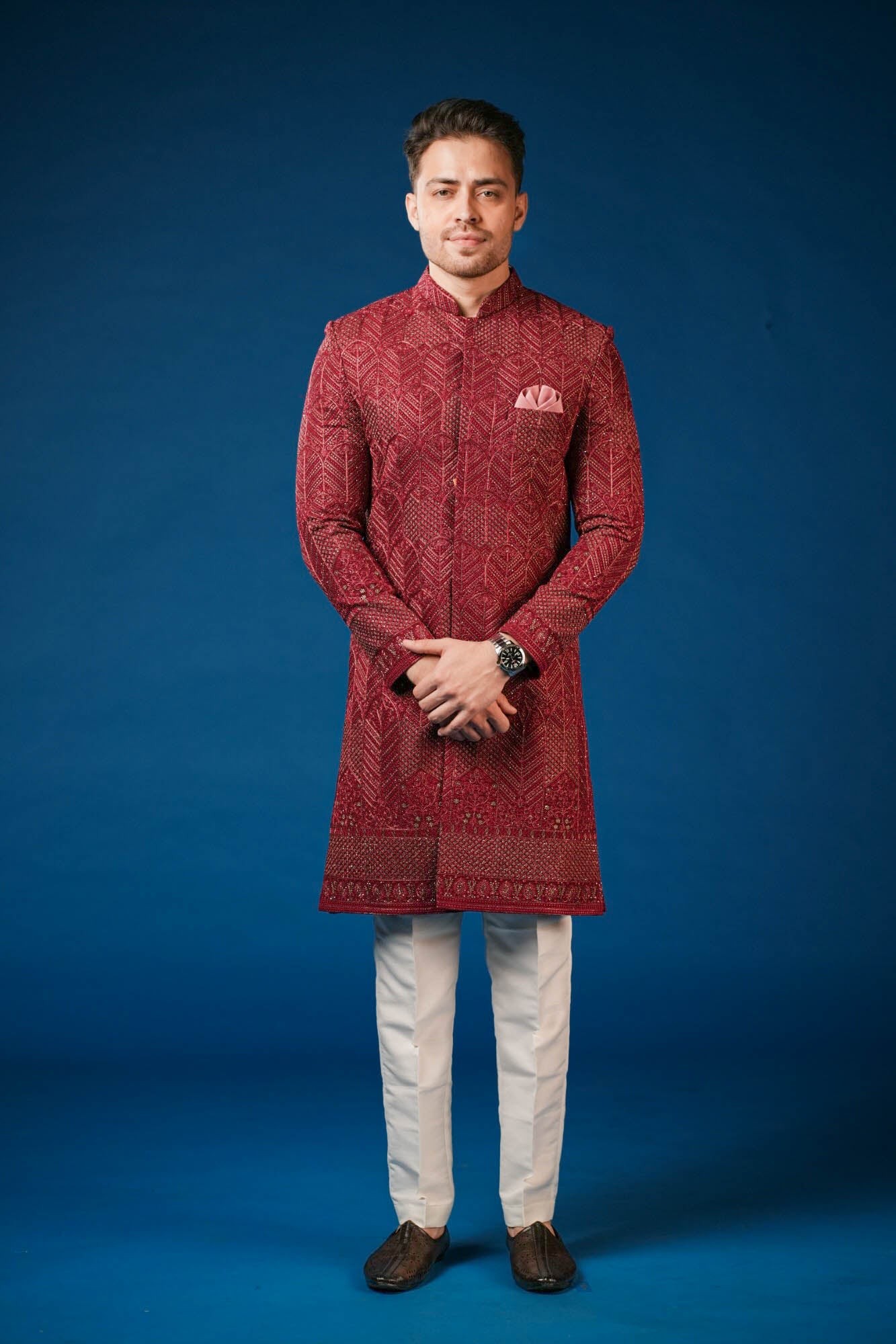 Rani Pink Nawabi Set