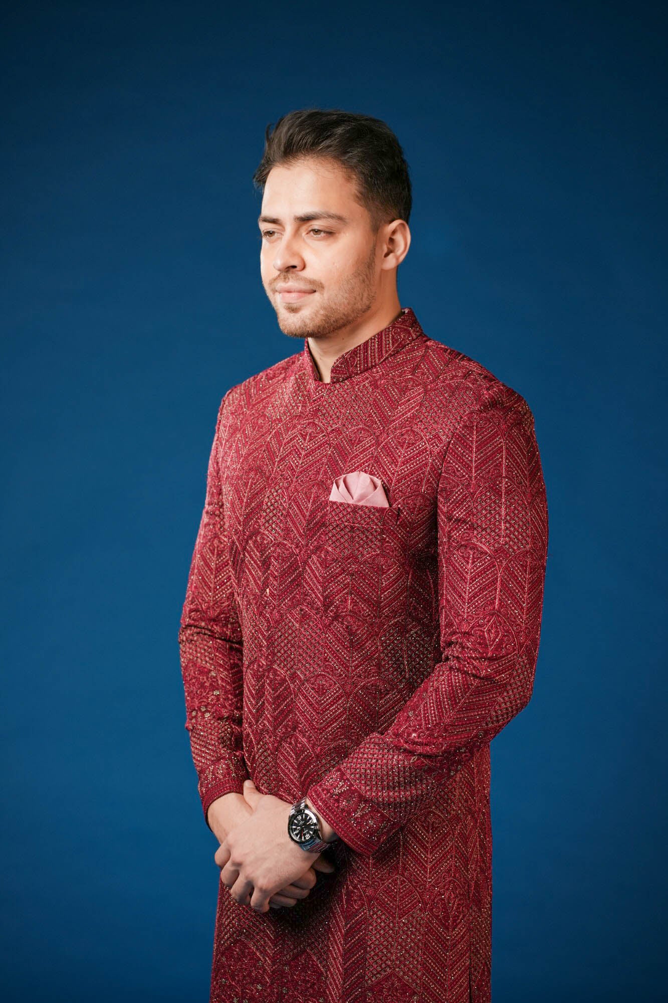 Rani Pink Nawabi Set