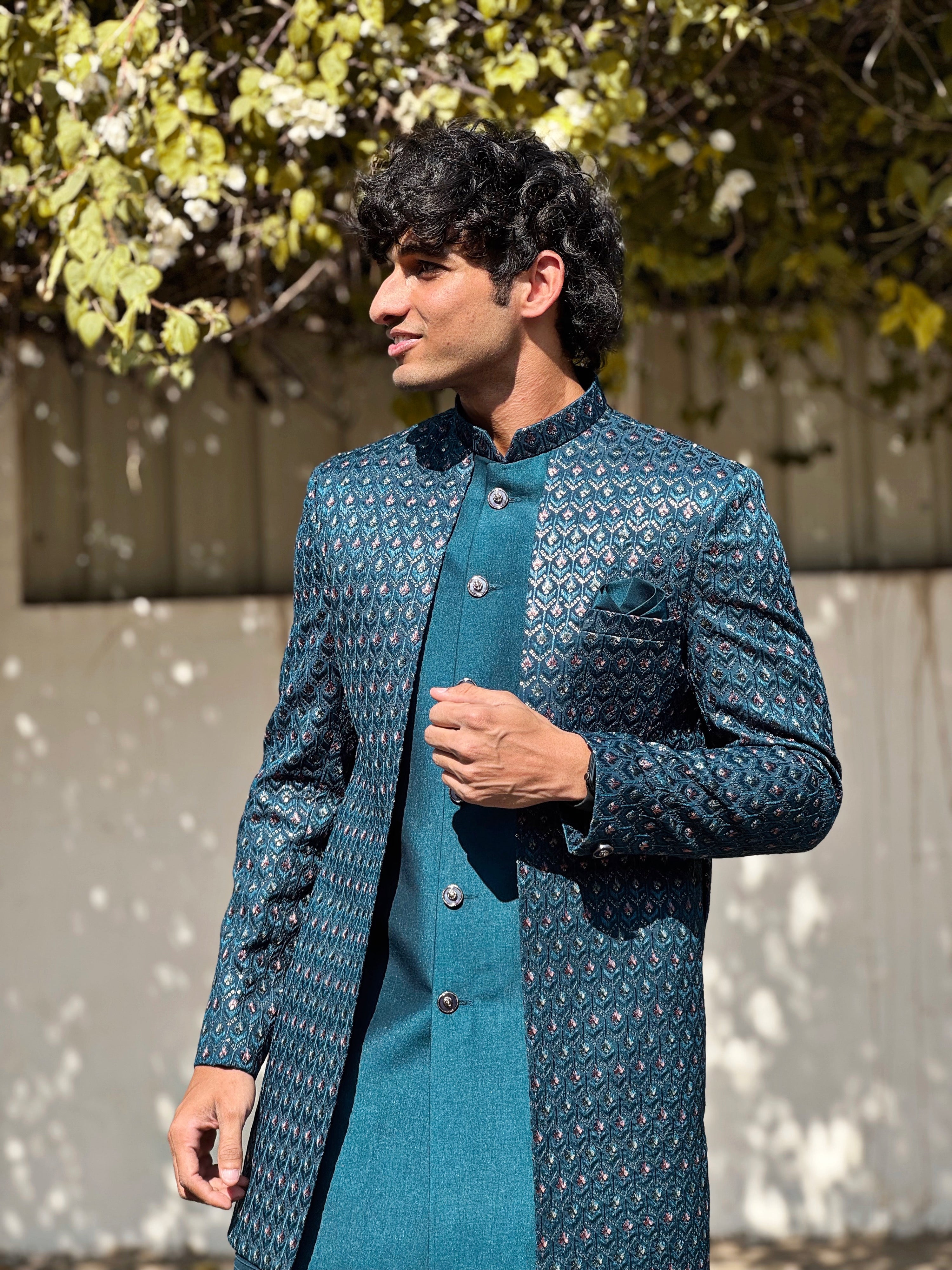 Rama Lucknowi Indo Western Set