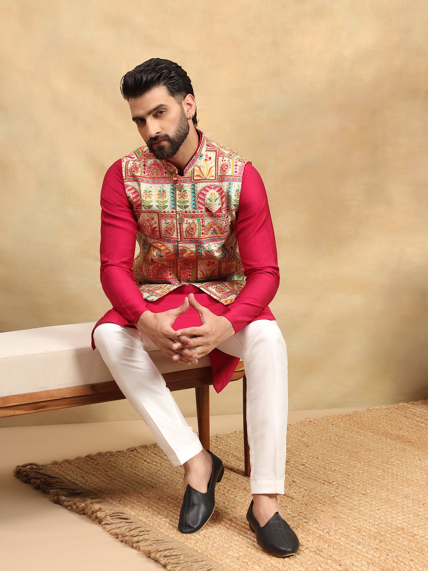 Cherry Pink Multi Koti Set