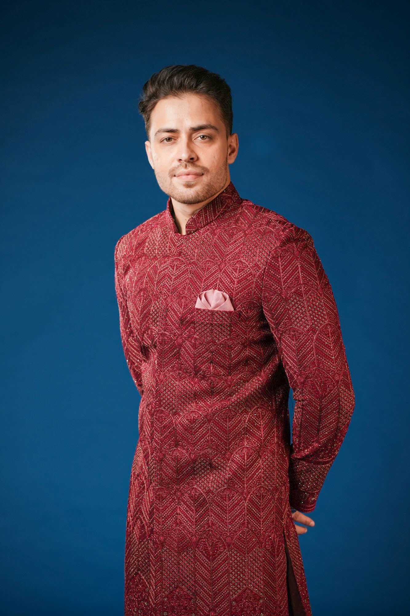 Rani Pink Nawabi Set