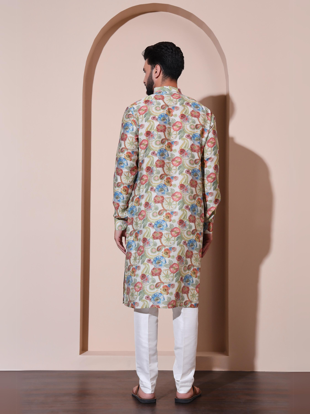 Magnet Men's Modal Printed Kurta